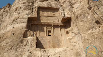 Necropolis Near Persepolis in Splendid Iran