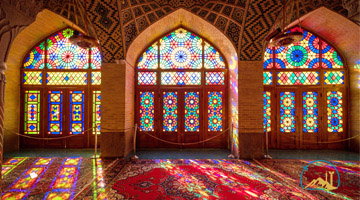 Pink Mosque in Shiraz
