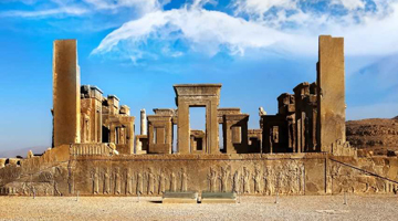 Persepolis Ruins in splendid Iran