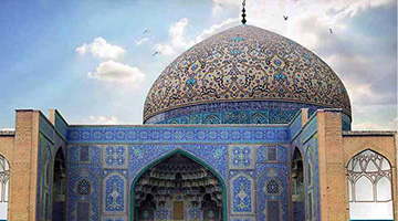 Sheikh Lotfollah Mosque with Blue Tiles