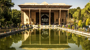 Safavid Persian Garden in Isfahan