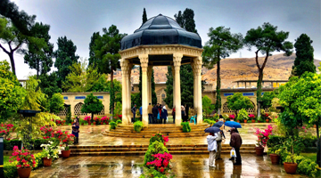 Tomb of Hafez the Persian Poet