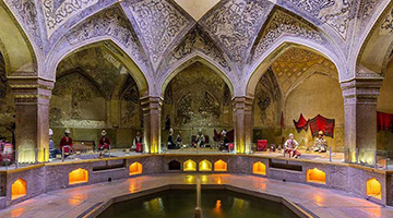 Vakil Historic Bath in Shiraz