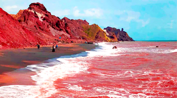 Hormoz Island Red Sand