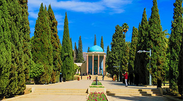 Saadi Mausoleum in Shiraz