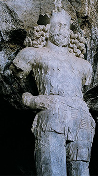 Sassanid Statue in Kazerun