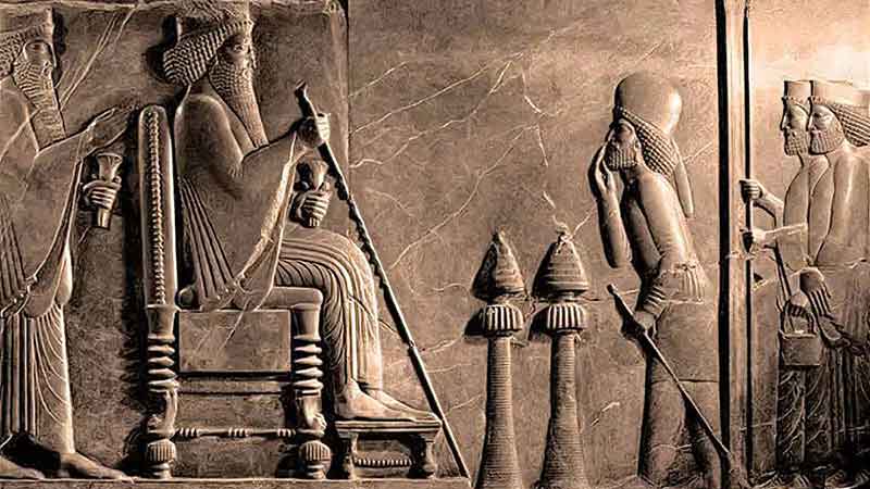 Achaemenid Empire: detailed reliefs
