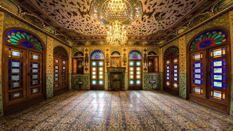 Inside Golestan Palace