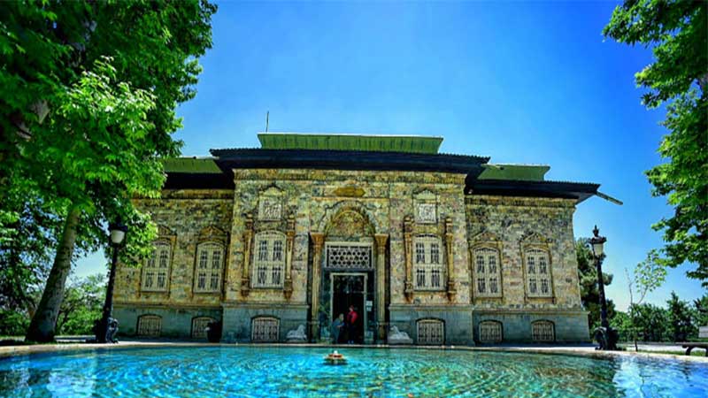 The magnificent Sabz Palace in Sa'adabad Palace Complex
