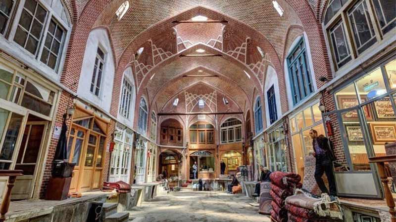 Famous Sections of the Tabriz Bazaar