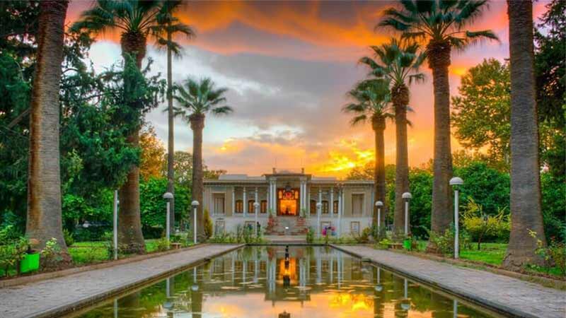 Golshan or Afif Abad Garden in Shiraz