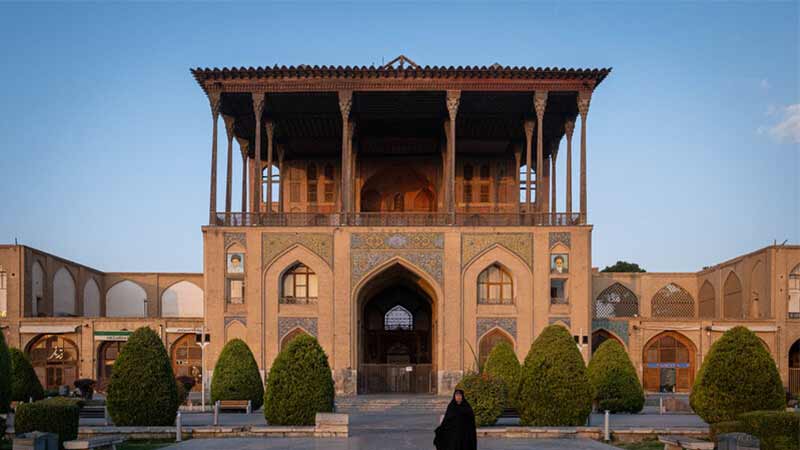 Location of Ali Qapu Palace