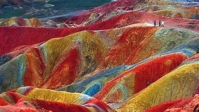 Rainbow Valley in Hormuz Island