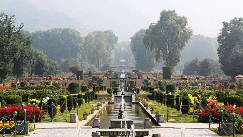 Shalimar Garden in India; one of famous Iranian garden