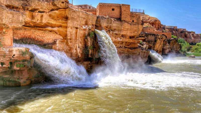 Where are the Shushtar Historical Hydraulic System?