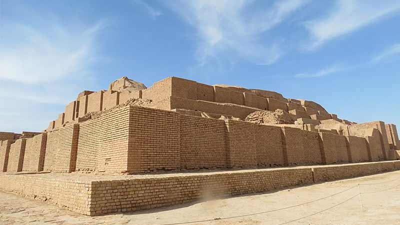 Chogha Zanbil Ziggurat in Shush