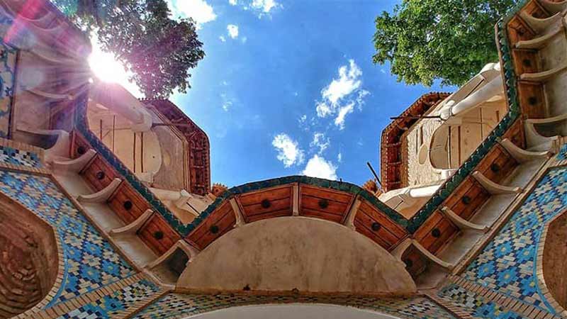 Architecture of Shazdeh Garden in Kerman