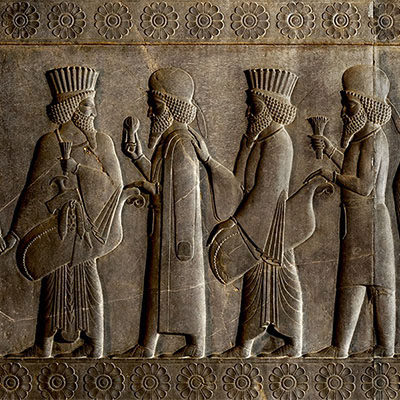 Achaemenid Bas-reliefs in Persepolis